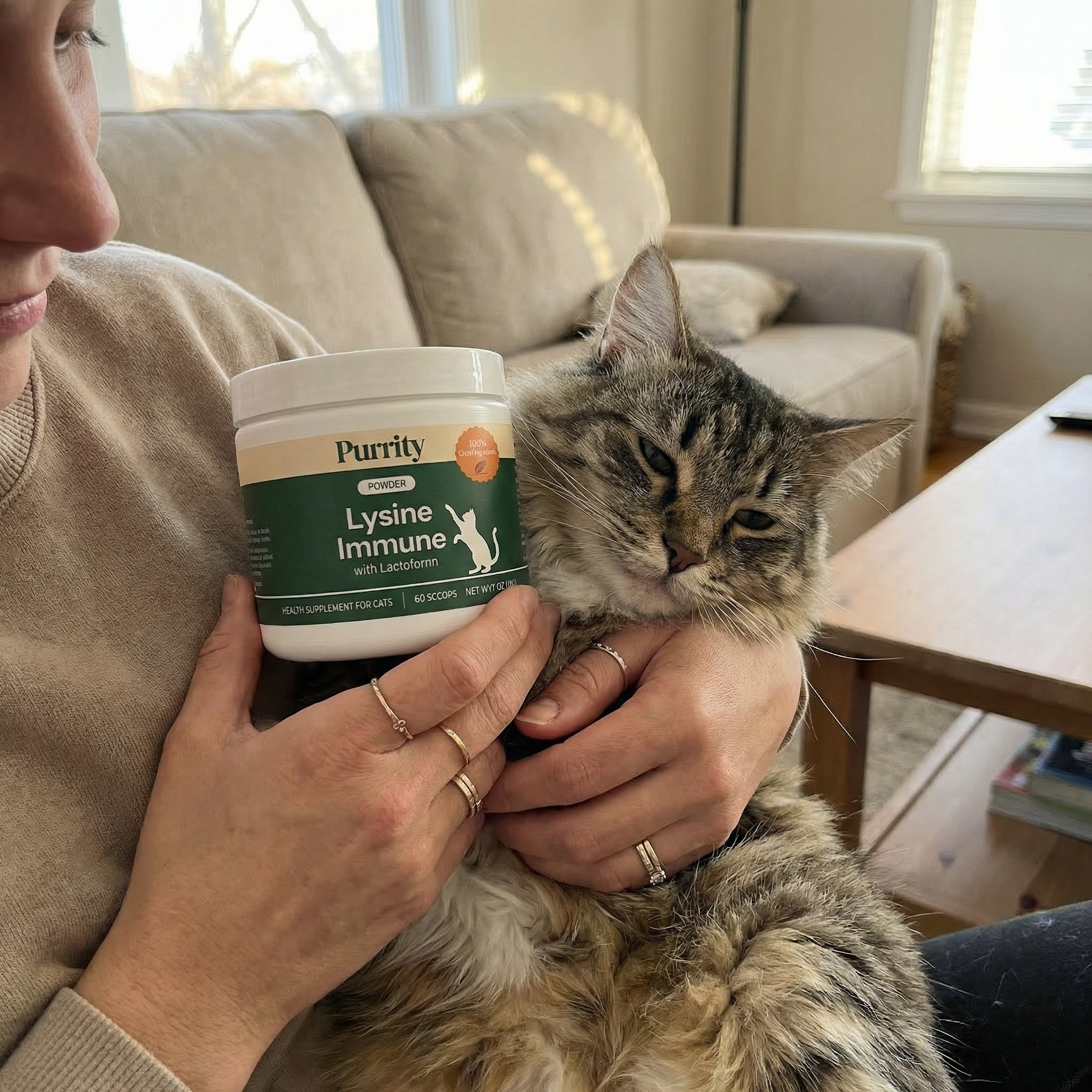 Sarah R. - Norwegian Forest Cat, sneezing fits